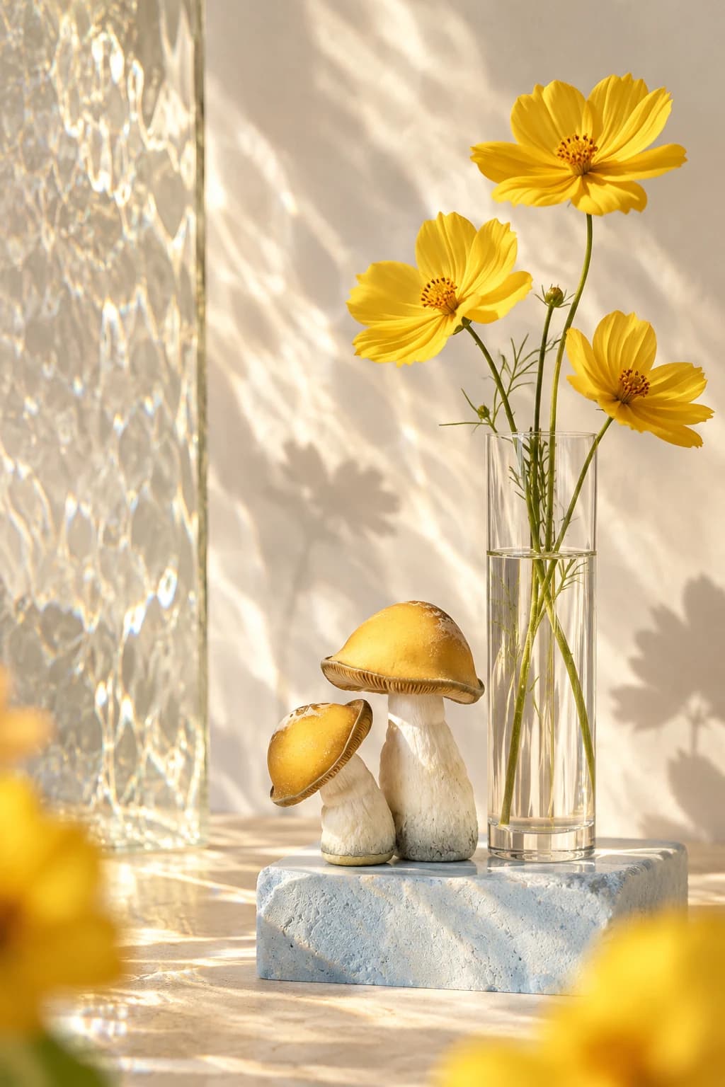 Yellow room, open window — True Eira editorial artwork