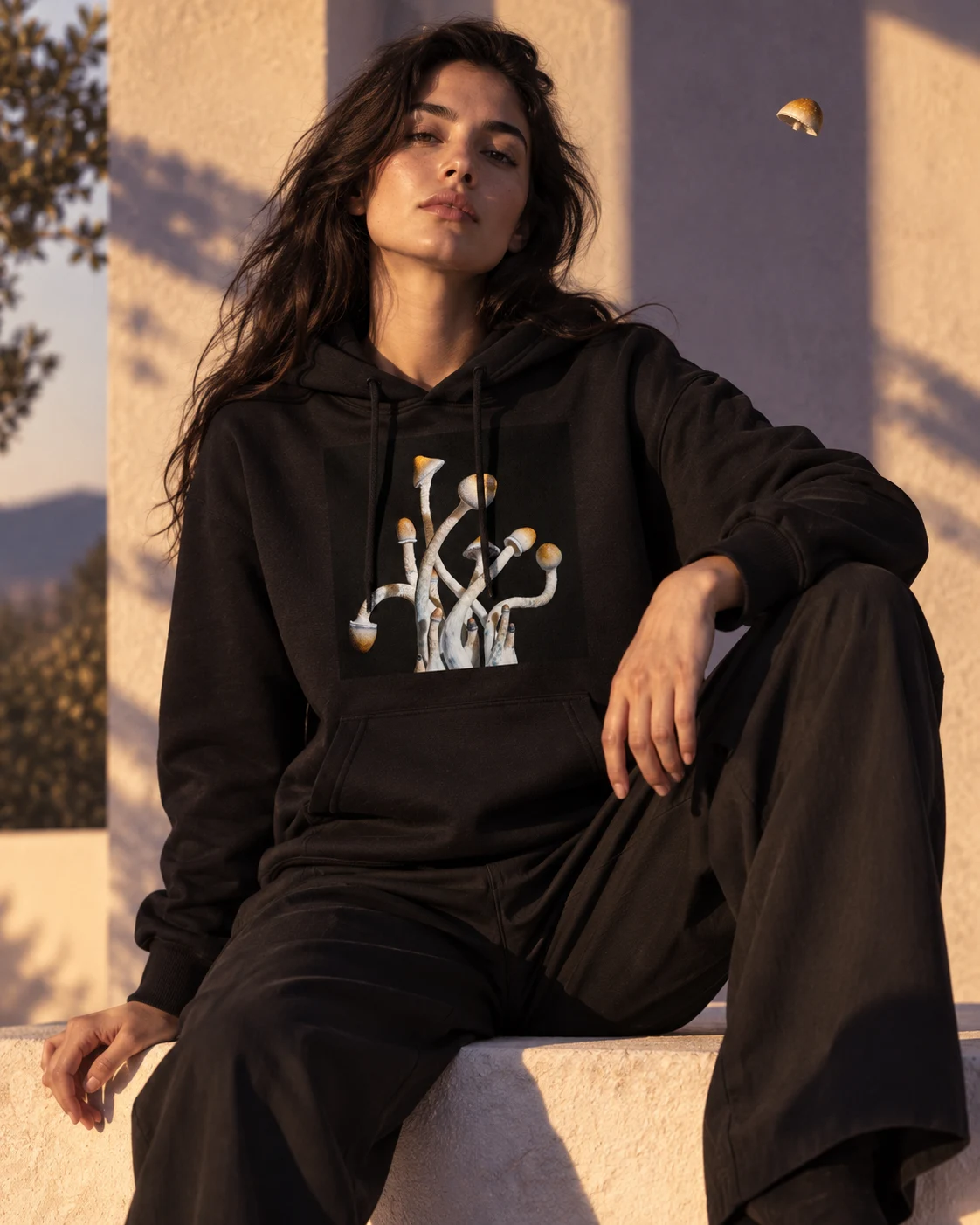 Night Bouquet hoodie